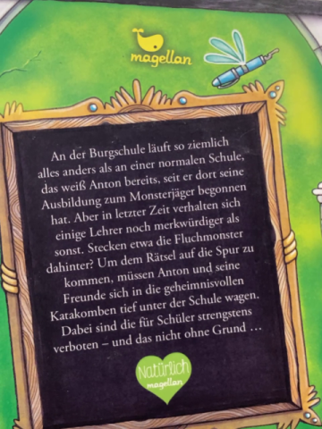   Buch Anton Monsterjäger Das Portal der Flüche 