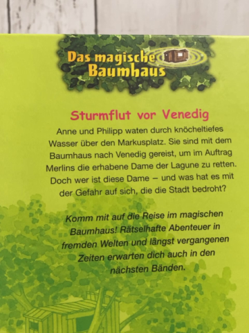 Magisches Baumhaus  Buch Sturmflut vor Venedig 