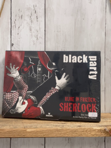 neu Spiel Black party Ruhe in Frieden Sherlock