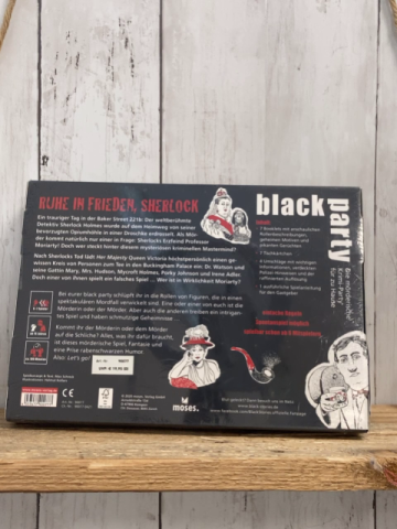 neu Spiel Black party Ruhe in Frieden Sherlock
