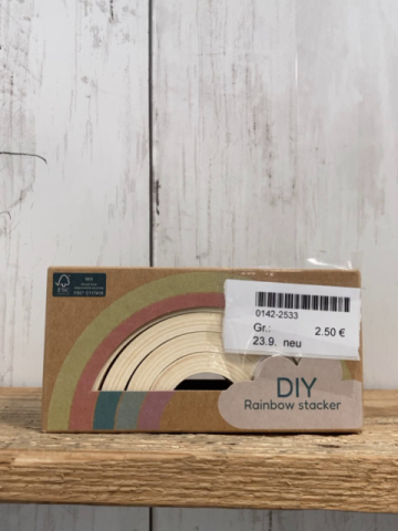 neu Holzspielzeug DIY Rainbow stacker