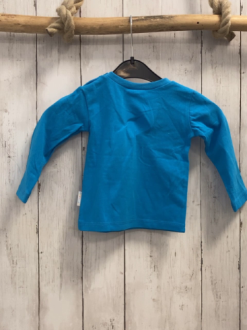 neu Babauba Langarmshirt Gr. 80  blau