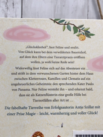   Buch Fabelhafte Feline Das Geheimnis vom Glückskleehof 