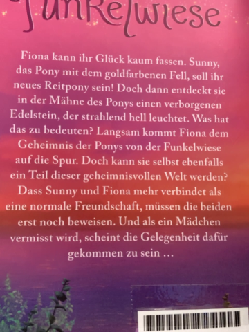   Buch Die Funkelponys Eine Freundin für Sunny 