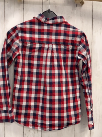 Review Hemd  Gr. 128  blau rot weiß kariert 