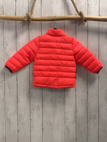 H&M neu Jacke  Gr. 86  neonrot grauer Bund