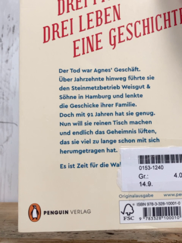   Taschenbuch Gestorben wird immer 
