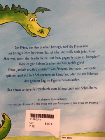  Buch Her mit den Prinzen
