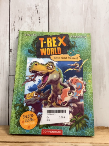   Buch T-Rex World Bitte nicht fressen 