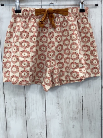 Okaidi  Shorts  Gr. 152  beige + rot beige rost Löwenköpe 