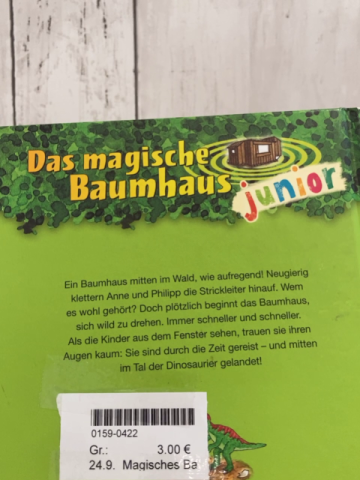 Magisches Baumhaus  Buch Abenteuer bei den Dinosauriern 
