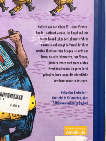   Buch Jim Knopf und die Wilde 13 