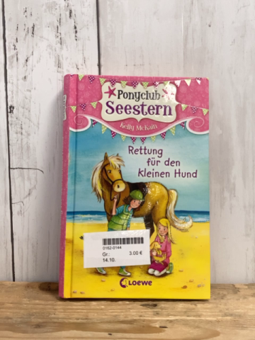   Buch Ponyclub Seestern Rettung für den kleinen Hund 