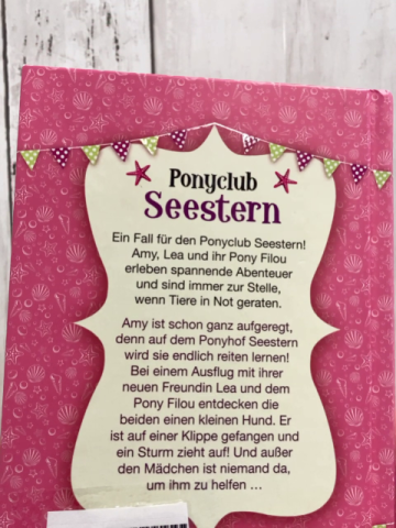   Buch Ponyclub Seestern Rettung für den kleinen Hund 