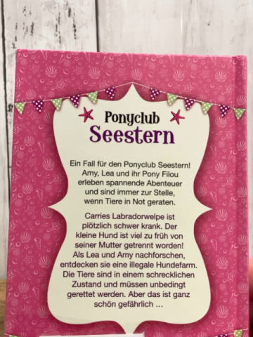   Buch Ponyclub Seestern Welpen in Gefahr 