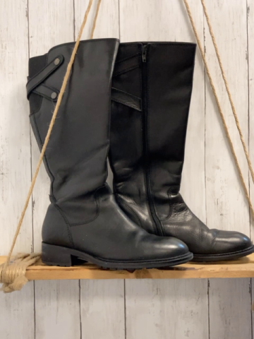  Stiefel  Gr. 39  schwarz 