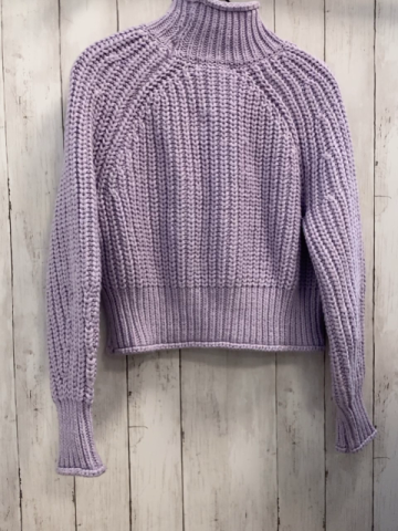 H&M  Pullover  Gr. 158/164  lavendel Strick Rippen 