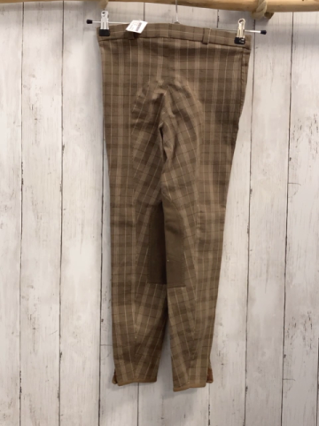 Back2Back Reitose  Gr. 152  sand braun beige kariert 