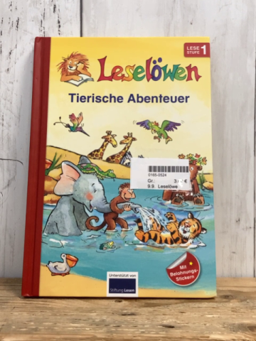 Leselöwe  Buch Tierische Abenteuer 