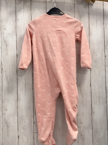   Schlafanzug  Gr. 92  rosa Nicky Herzen Katzen 