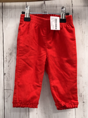 Benetton  Hose  Gr. 62  rot Kord