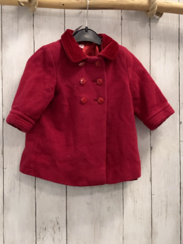   Jacke  Gr. 80  rot Wolloptik