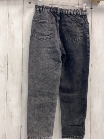 De Facto  Hose  Gr. 134  grau Jeans Bund verstellbar 