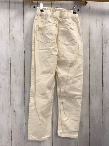 Kiabi  Hose  Gr. 134/140  creme Bund verstllbar 