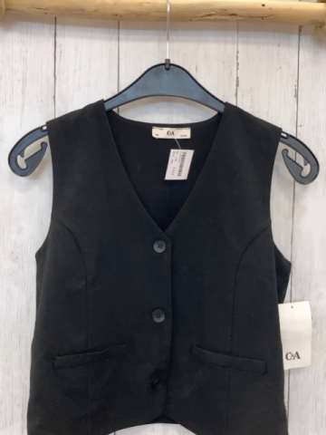 neu  Weste  Gr. 176  schwarz 