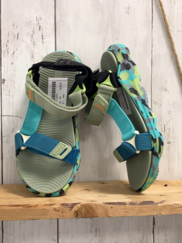 neu  Sandalen  Gr. 34  petrol türkis sand schwarz 