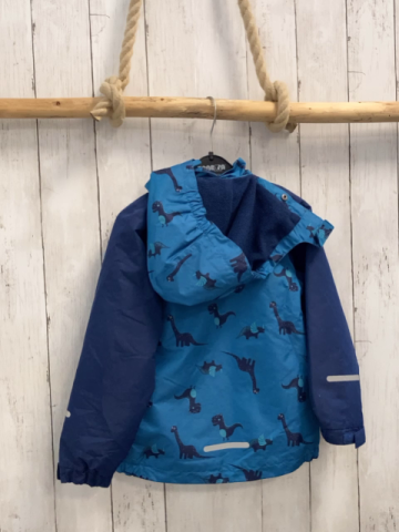   Regenjacke  Gr. 110  petrol blau Dinos 