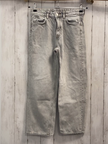 H&M  Hose  Gr. 152  hellgrau Jeans Bund verstellbar 