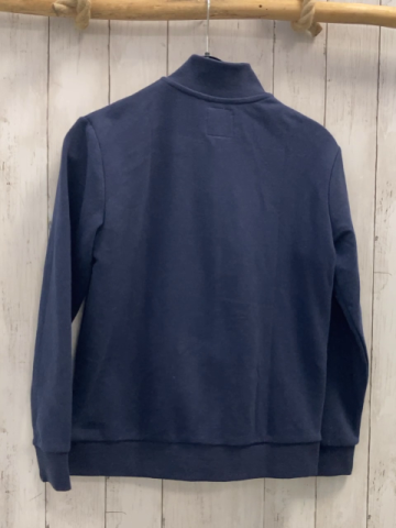 Okaidi  Sweatjacke  Gr. 152  blau + rot blau weiße Bruststreifen 