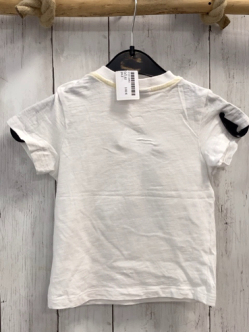   T-Shirt  Gr. 92  weiß blaue Möwe Schrift 