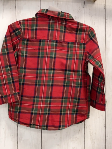 H&M  Hemd  Gr. 92  rosa grün blau gelb  weiß kariert 