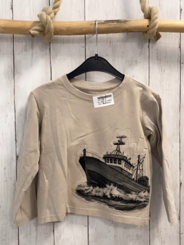 Blue Seven  Langarmshirt  Gr. 98  beige Schiff 