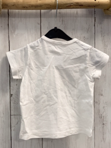 Benetton T-Shirt  Gr. 56  weiß Dino 