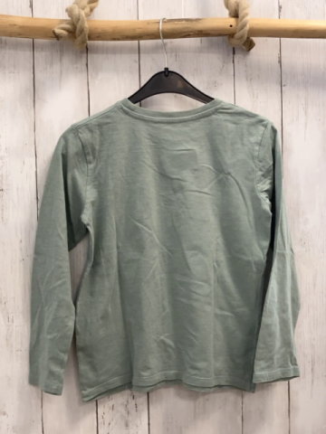  Langarmshirt  Gr. 134  mint Dinos 