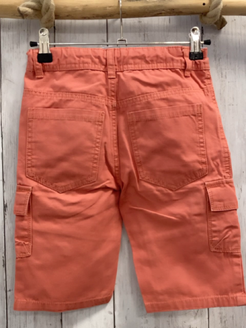   Shorts  Gr. 128  koralle aufgesetzte Taschen Bund verstellbar 