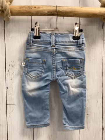 Ducky Beau  Hose  Gr. 62  blau Jeans  Bund verstellbar 