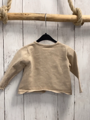 Zara  Strickjacke  Gr. 74  sand 
