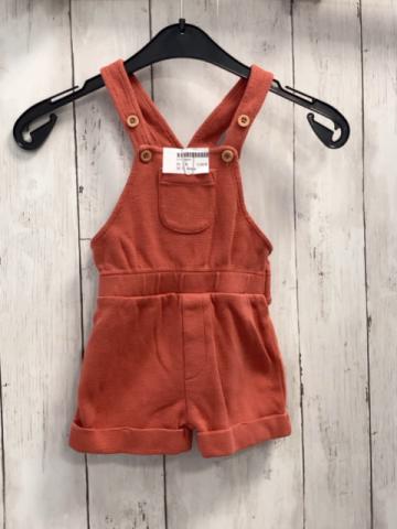 Alana  Playsuit  Gr. 74  rostrot Struktur 