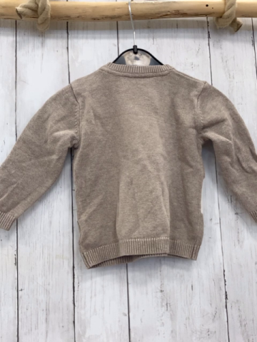   Pullover  Gr. 80  sand Strick 2 Hasen 