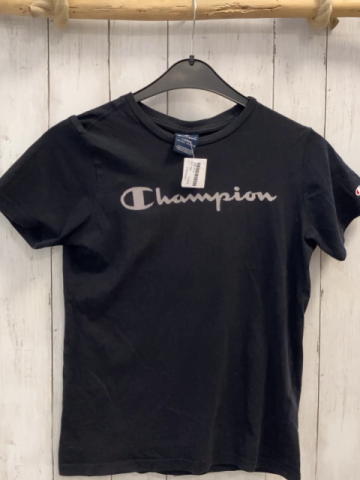 Champion  T-Shirt  Gr. 152  schwarz Schrift 