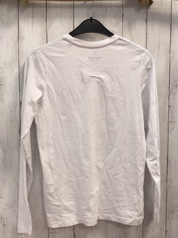 Jack & Jones  Langarmshirt  Gr. 158/164  weiß Schrift 