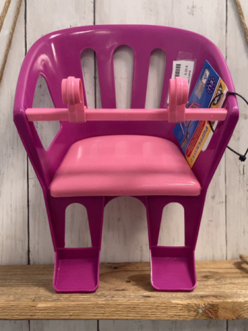 neu Lena Plastikspielzeug pink Puppenfahrradsitz NP 12,99€