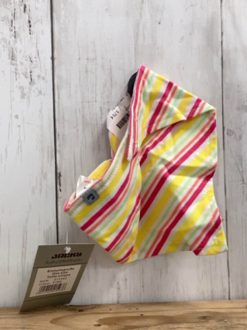 neu Jacky Lätzchen weiß gelb grün pink Streifen