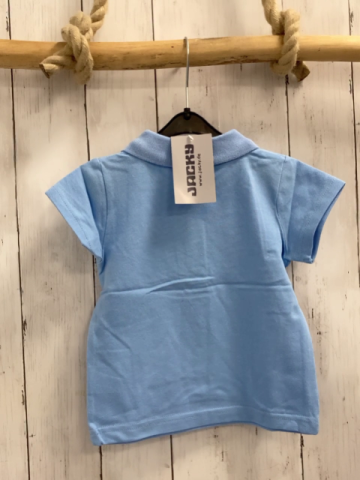 Jacky neu T-Shirt Gr. 80  blau Polokragen