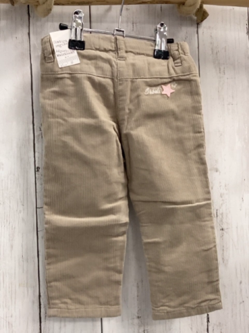 Boboli neu Hose Gr. 74  beige Kord Bund verstellbar