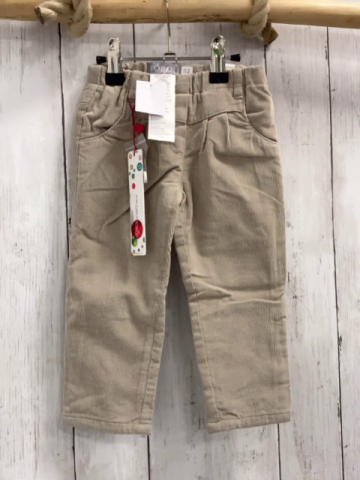 Boboli neu Hose Gr. 80  beige Kord Bund verstellbar